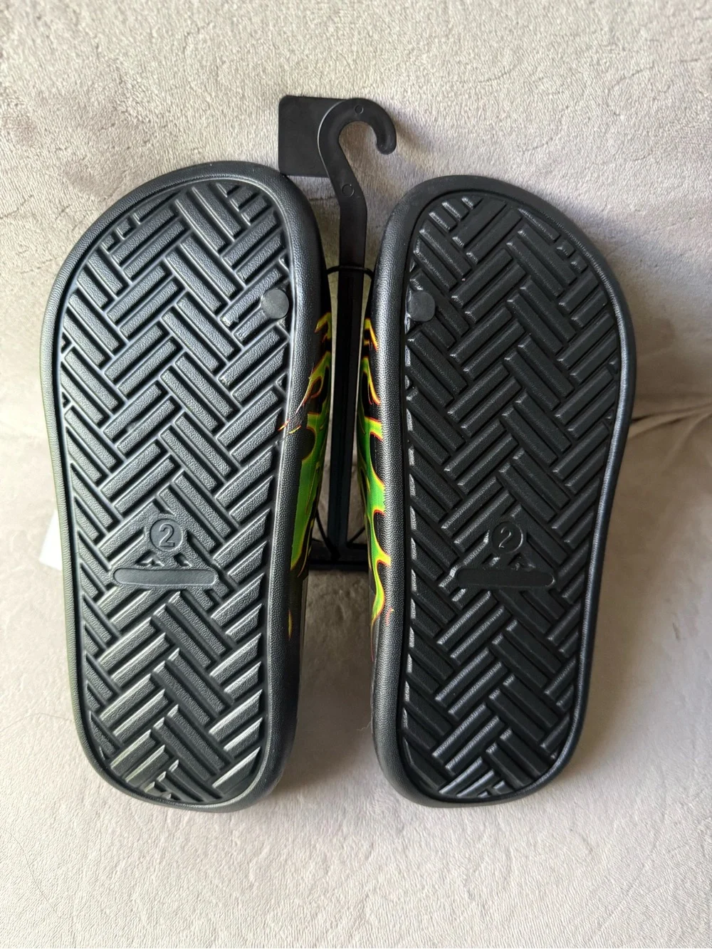 Monster Jam Little and Big Boys Slide Sandals
